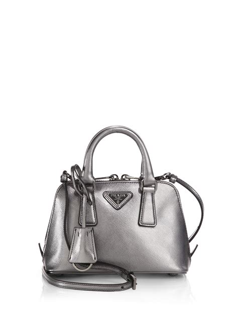 prada metallic bag|prada handbags.